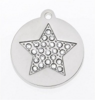 Stella Swarovski Crystal Cat Tag